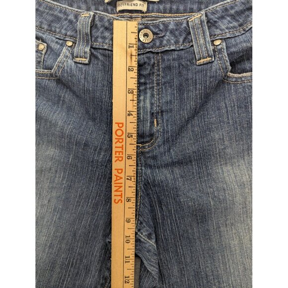 Tommy Hilfiger Jeans Womens 8R Blue Medium Wash Boyfriend Fit Denim 0821402 - Picture 7 of 16